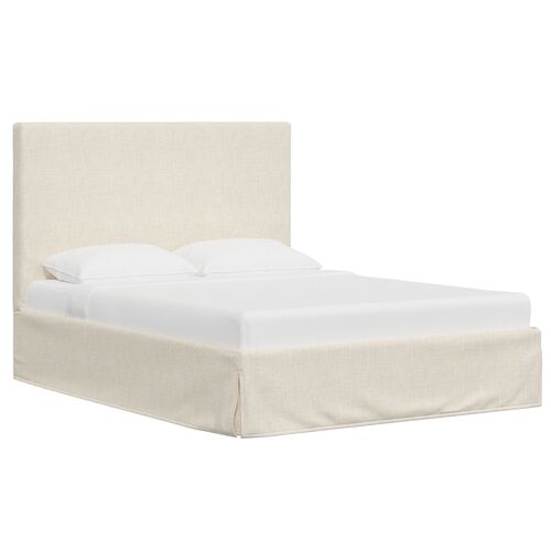 Juliet Slipcover Bed, Linen