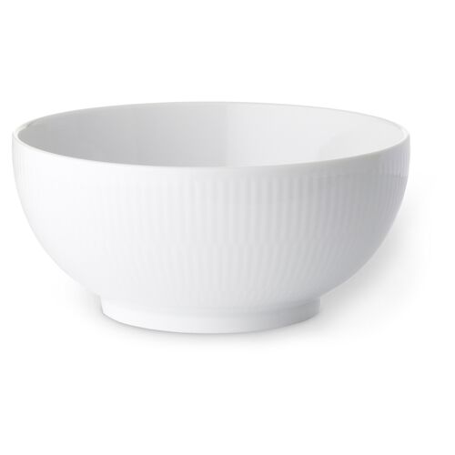 Fluted Bowl, White~P44511210