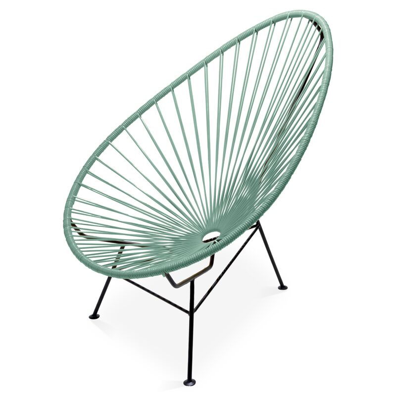Acapulco Lounge Chair, Olive Green