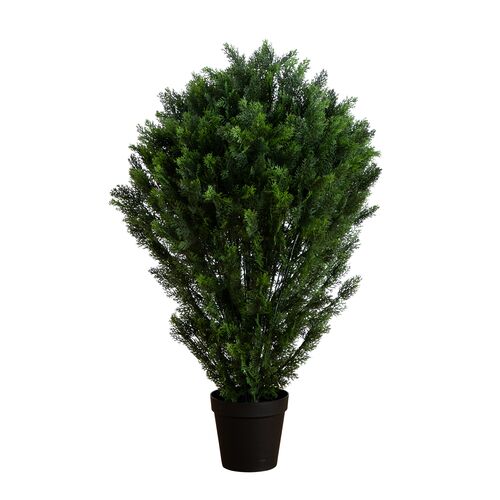 5ft. Artificial Cedar Bush UV Resistant (Indoor/Outdoor)
