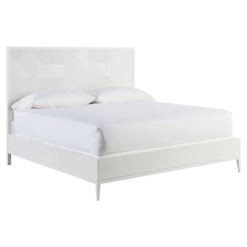 Malibu Bed, White Lacquer~P77596779