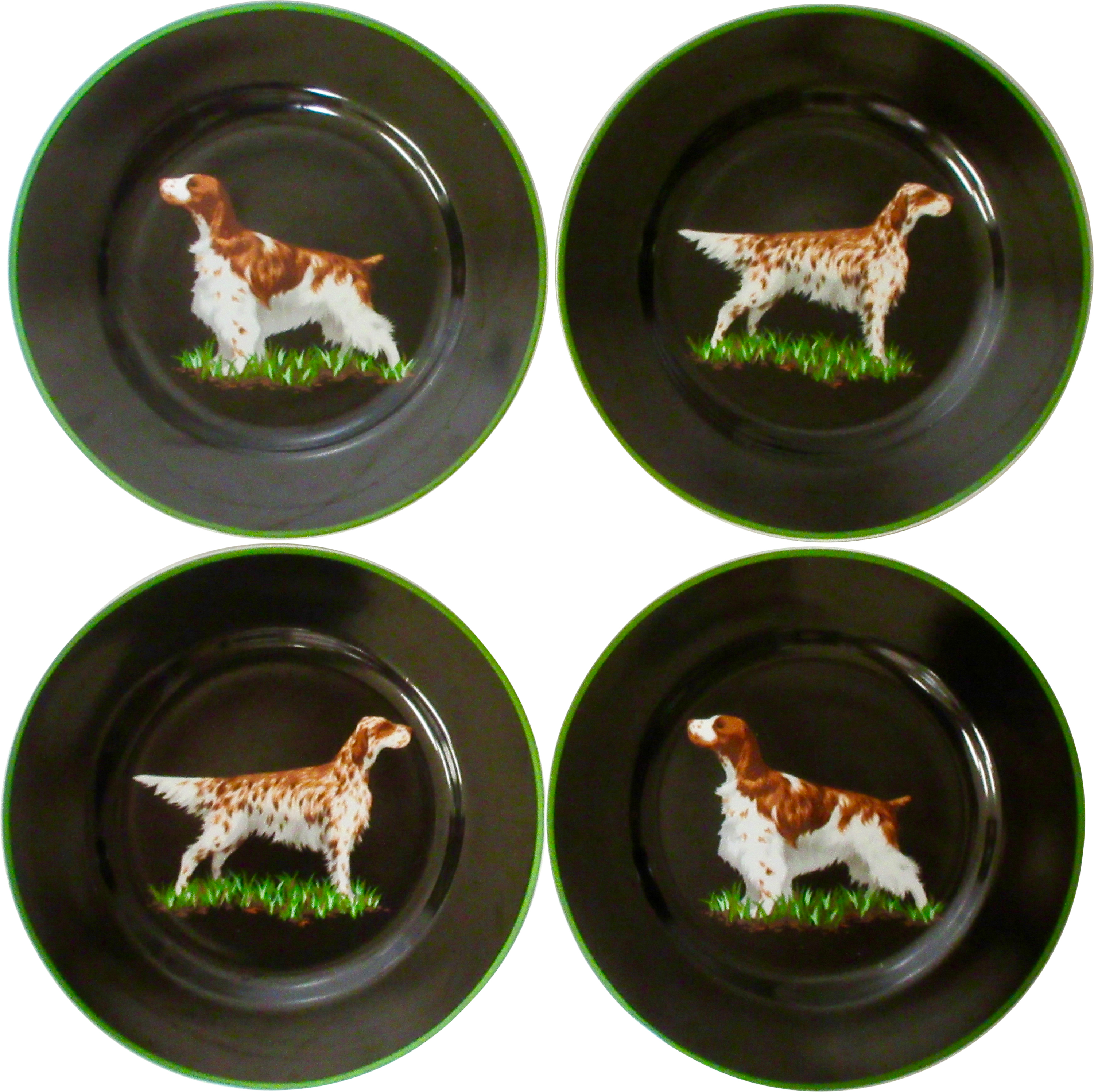 Tiffany & Co.Hunting Dog Plates S/4~P77596245