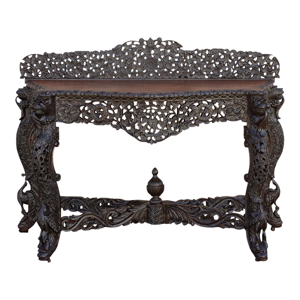 Early 1800's Carved Anglo Indian Console~P77650538