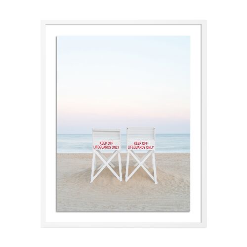 Tommy Kwak, Lifeguard Stands Photograph, Montauk, NY