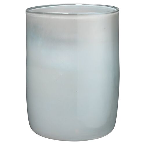 11" Vapor Medium Vase, Metallic Opal~P77388530
