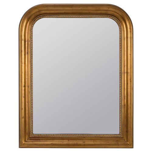 Mason Wall Mirror, Antiqued Gold~P76737381