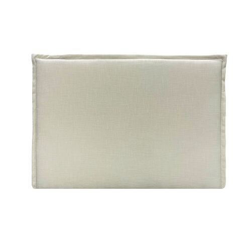 Parker Flange Headboard, Performance Linen