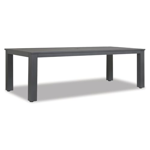 Laken Outdoor Dining Table, Graphite~P77485288