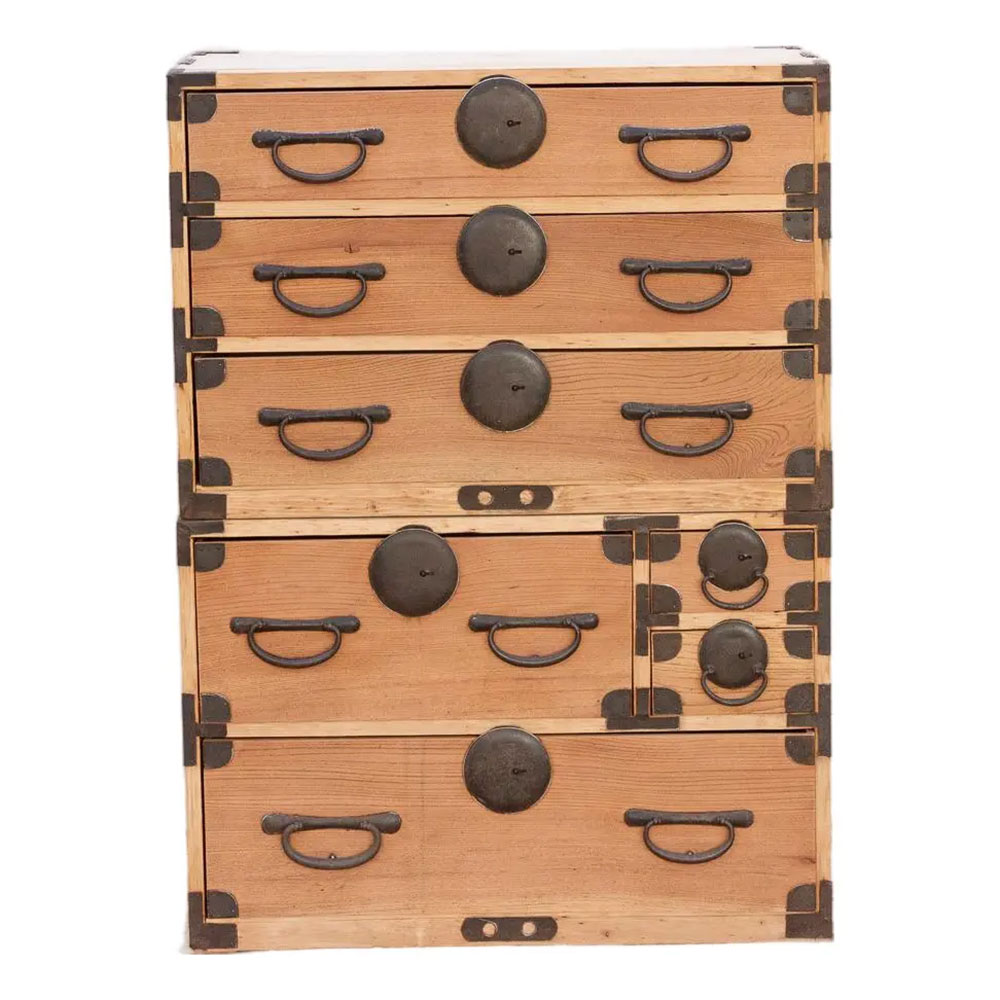Meiji Era Japanese Tansu Dresser Meiji Era Japanese Tansu Dresser~P77755585