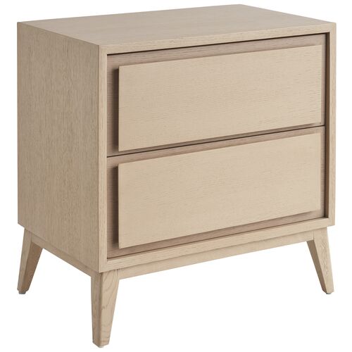 Tillman 2-Drawer Nightstand, Sand Drift