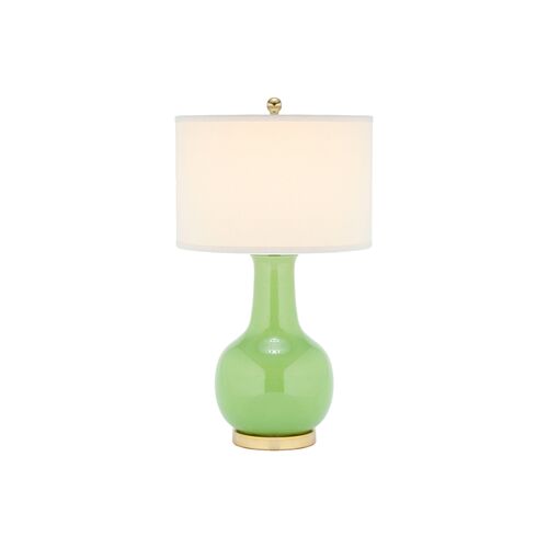Evelyn Table Lamp, Green~P40981291