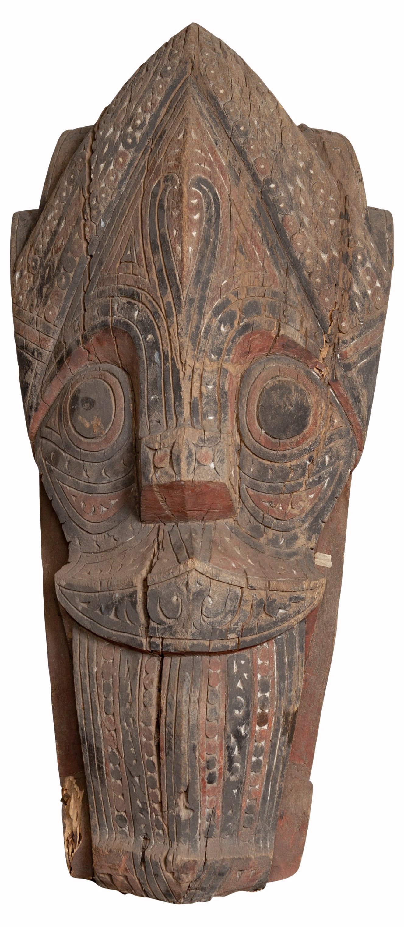 Hand Carved Singa Singa Tribal Carving~P77555496