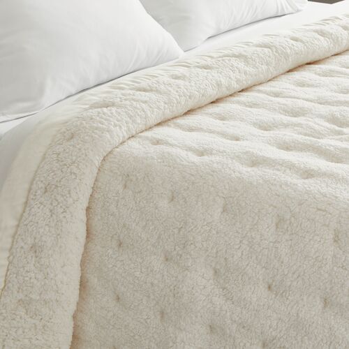 Marshmallow Fleece Puff, Ivory~P77618354