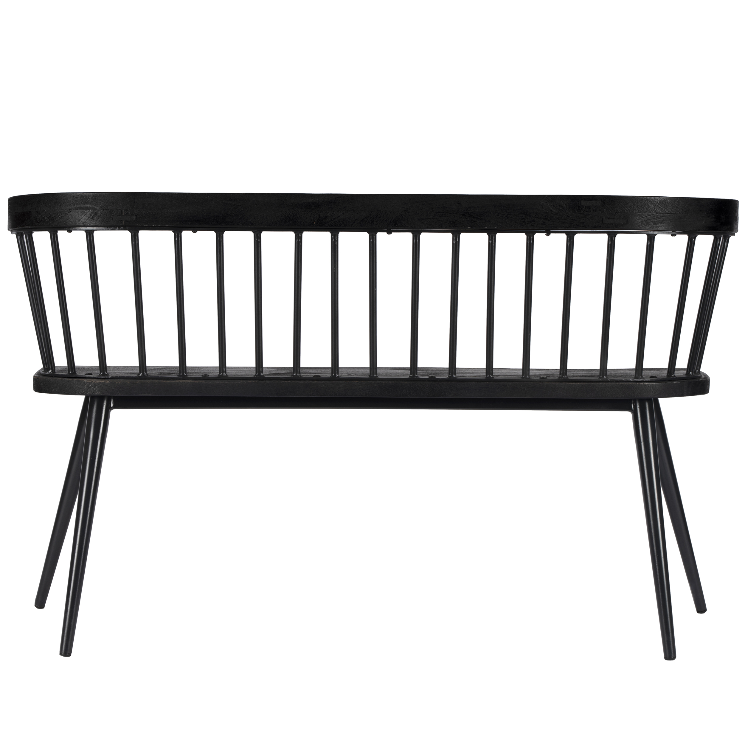 ビッグ割引 Chester Mango Wood Spindle Bench | One Kings Lane 2人掛け・3人掛けソファ