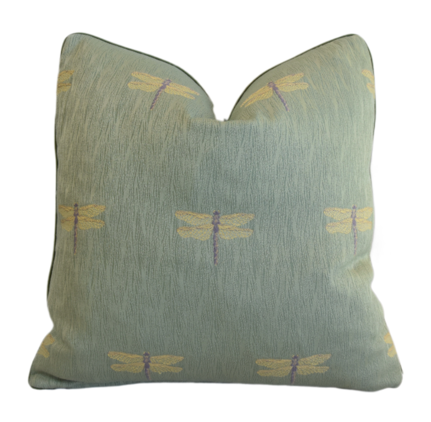 Designer Embroidered Dragonfly Pillow Designer Embroidered Dragonfly Pillow~P77755015