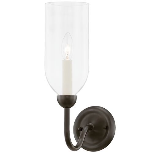 Classic No.1 Wall Sconce, Glass Shade