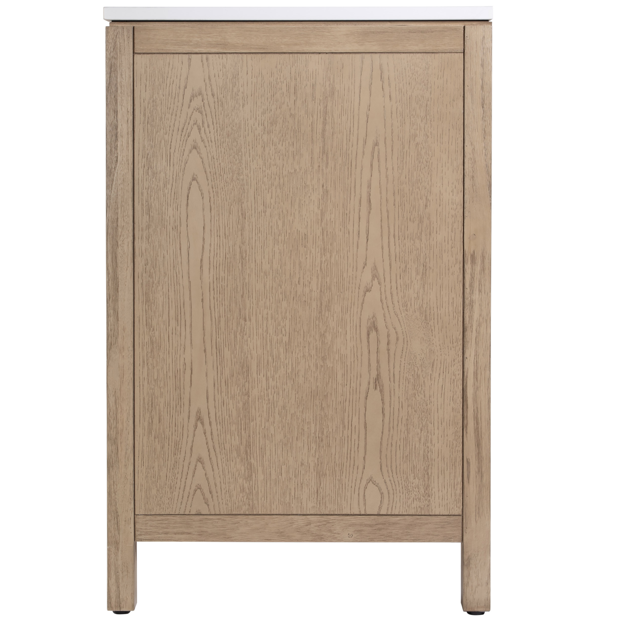 Charlie 72" Quartz Top Double Sink 4-Drawer Bathroom Vanity Set
