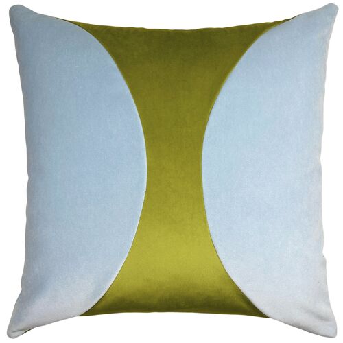 Liv 22x22 Color Block Pillow