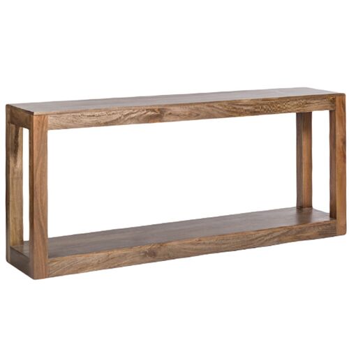 Andrew Console Table, Brindled Ash