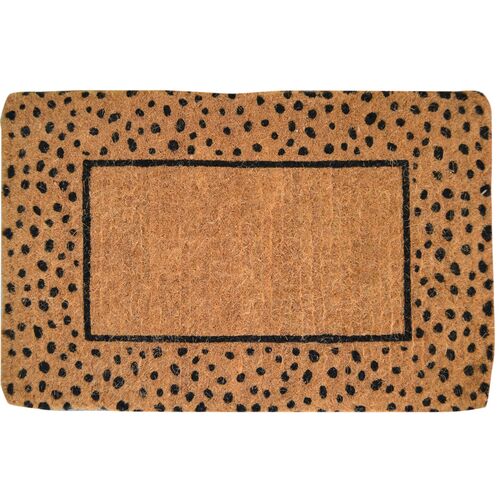 20x30 Cheetah Doormat, Multicolor~P77635994