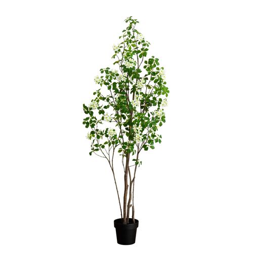 6ft. Artificial Dogwood Tree with Real Touch Leaves