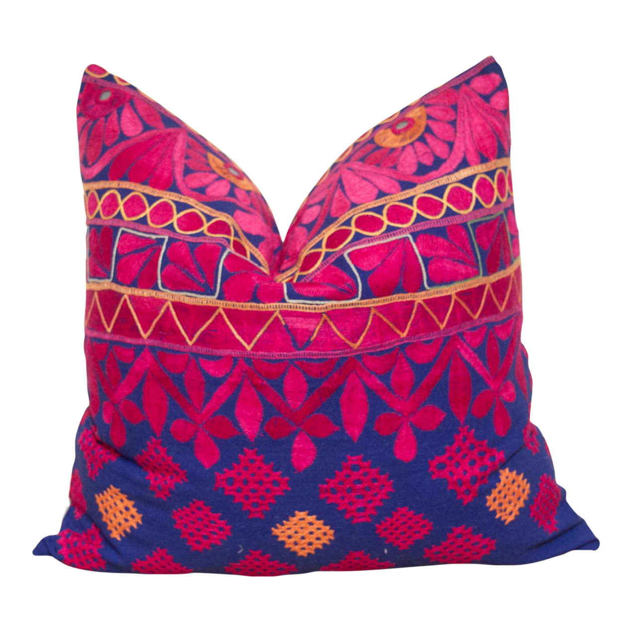 Intan Embroidered Floral Pillow~P77681997