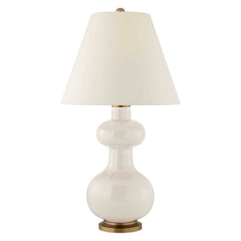 Chambers Table Lamp, Ivory