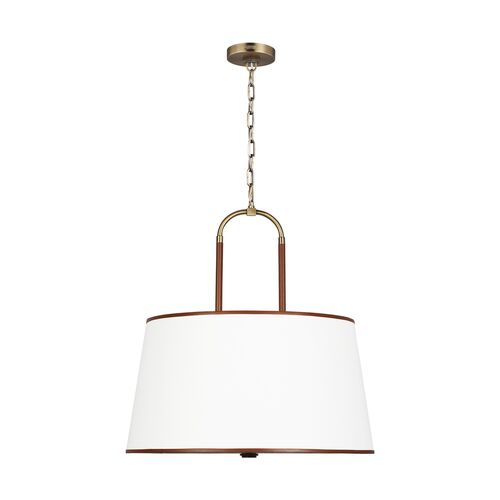 Katie Pendant, Time Worn Brass