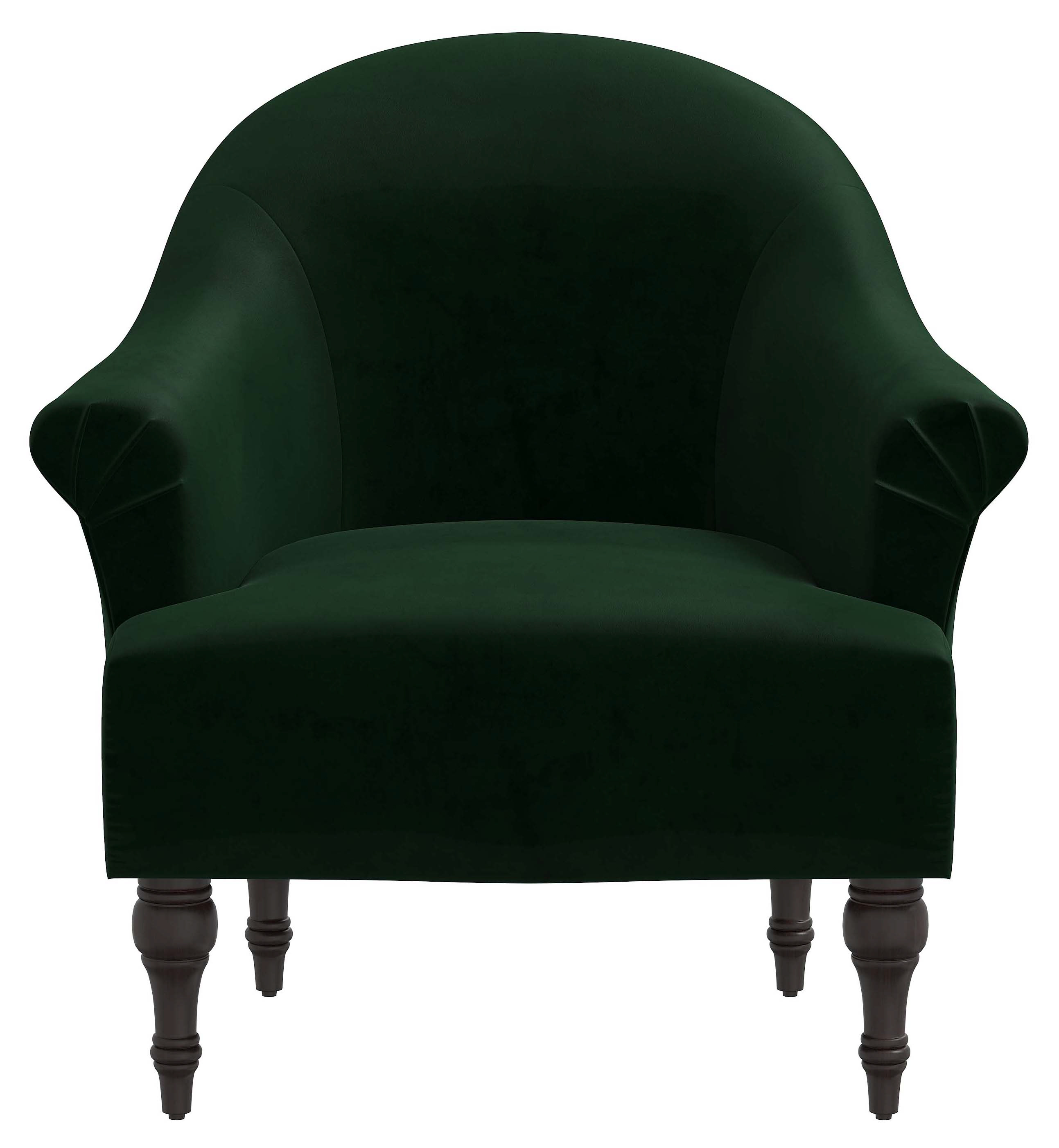 Charlotte Velvet Accent Chair One Kings Lane