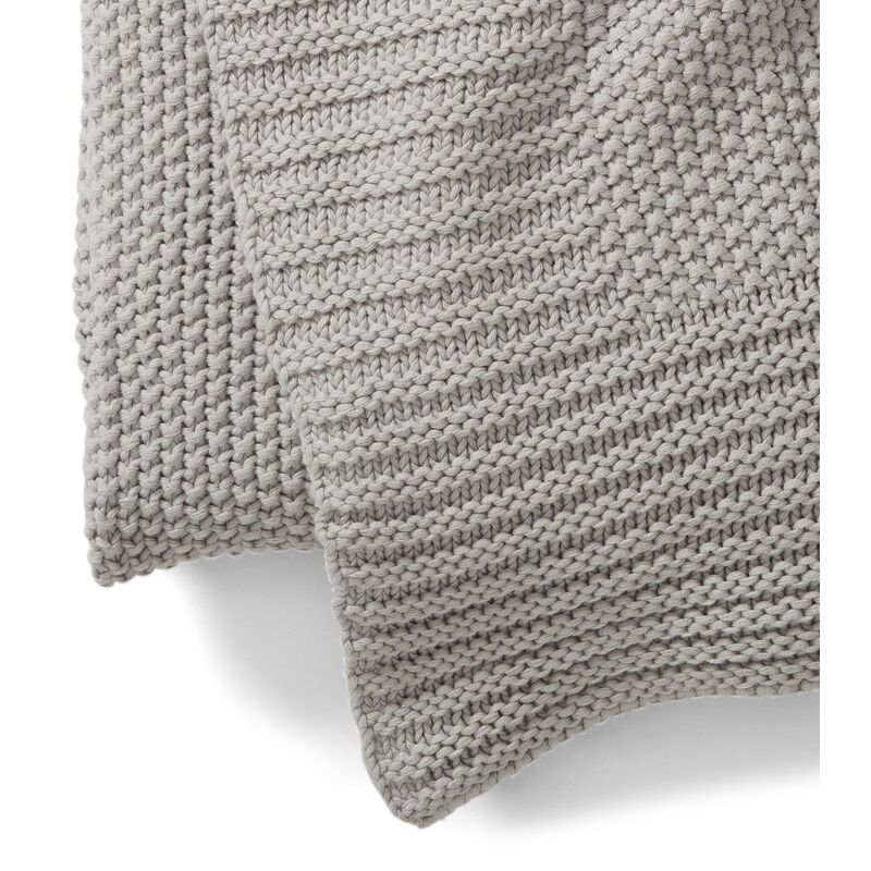 Matouk Esme Cotton Throw, Silver One Kings Lane