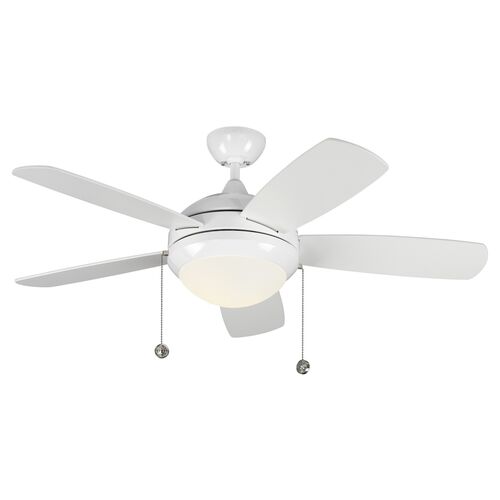 Discus Classic II Ceiling Fan, White~P77555226