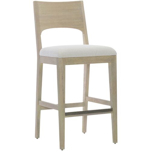S/2 Solaria Bar Stools, Beige S/2 Solaria Bar Stools, Beige