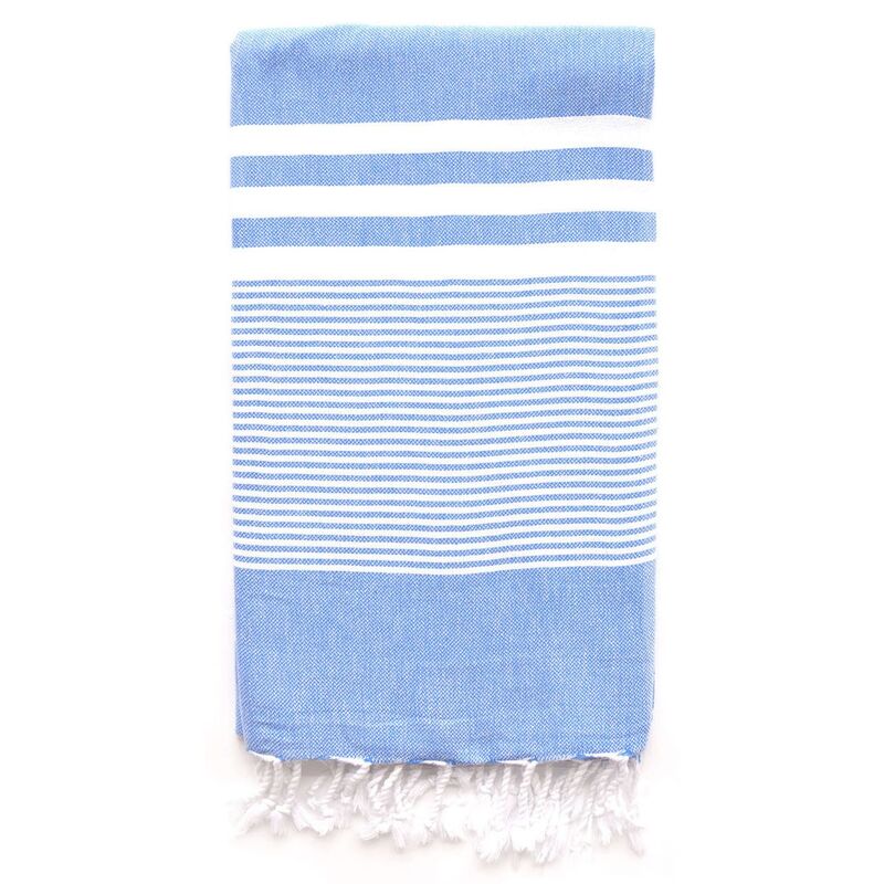 Turkish T - Nina Hand Towel, Blue | One Kings Lane