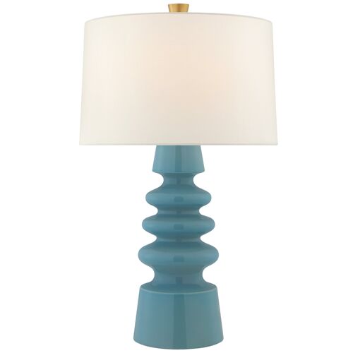 Andreas Medium Table Lamp, Blue Jade Andreas Medium Table Lamp, Blue Jade~P77630345
