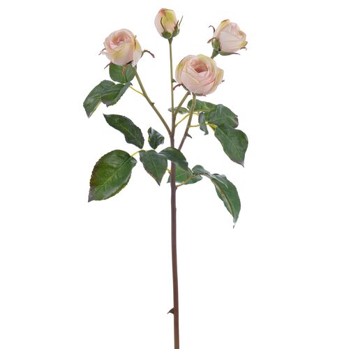 23" Heritage Rose Spray, Set of 12