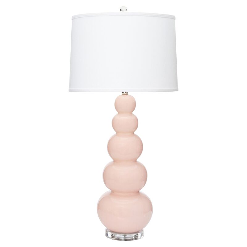 Trousdale Table Lamp, Pink