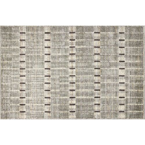 Bleecker Rug, Sage/Granite