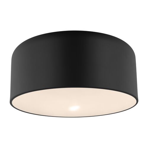 Malone Transitional 1-Light Dimmable Ceiling Flush Mount