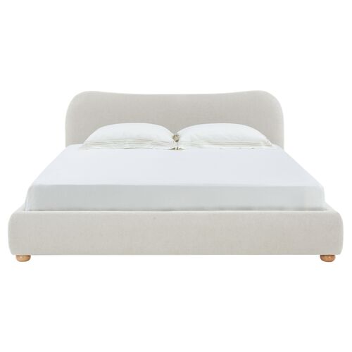 Ezrena Boucle Bed