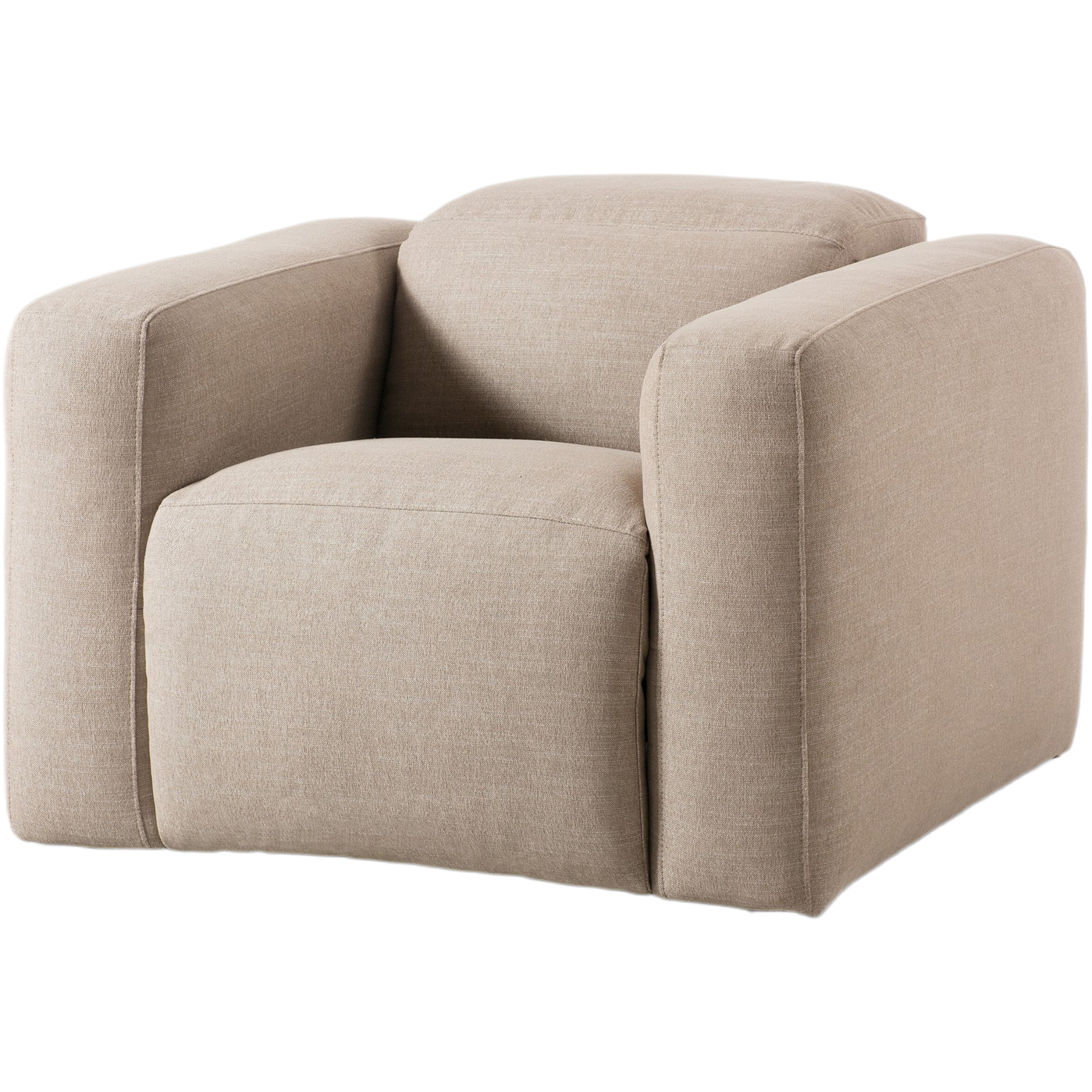 Jovi Power Recliner Accent Chair, Crypton Nomad Taupe