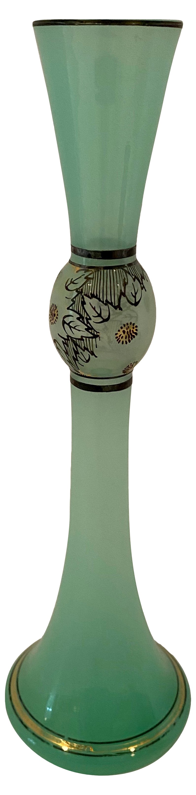 French Opaline Art Deco Vase~P77585159
