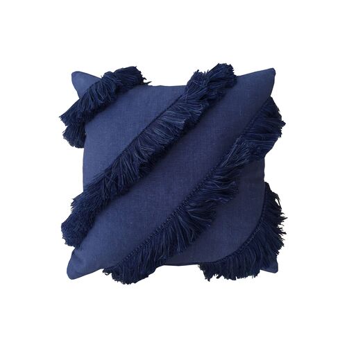 Tina Fringe 20x20 Pillow, Blue~P77308139