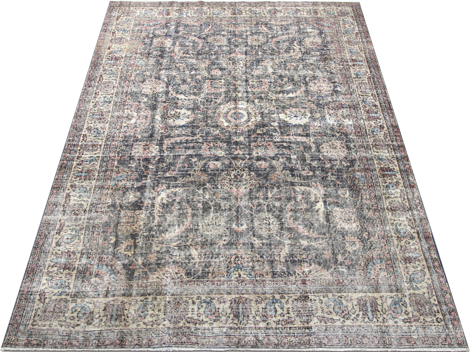 1960s Turkish Oushak Rug - 6'8" x 10'3"~P77698047