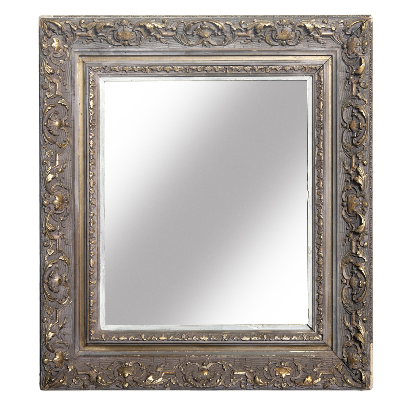 Rectangular Victorian Gilt Mirror~P77659068