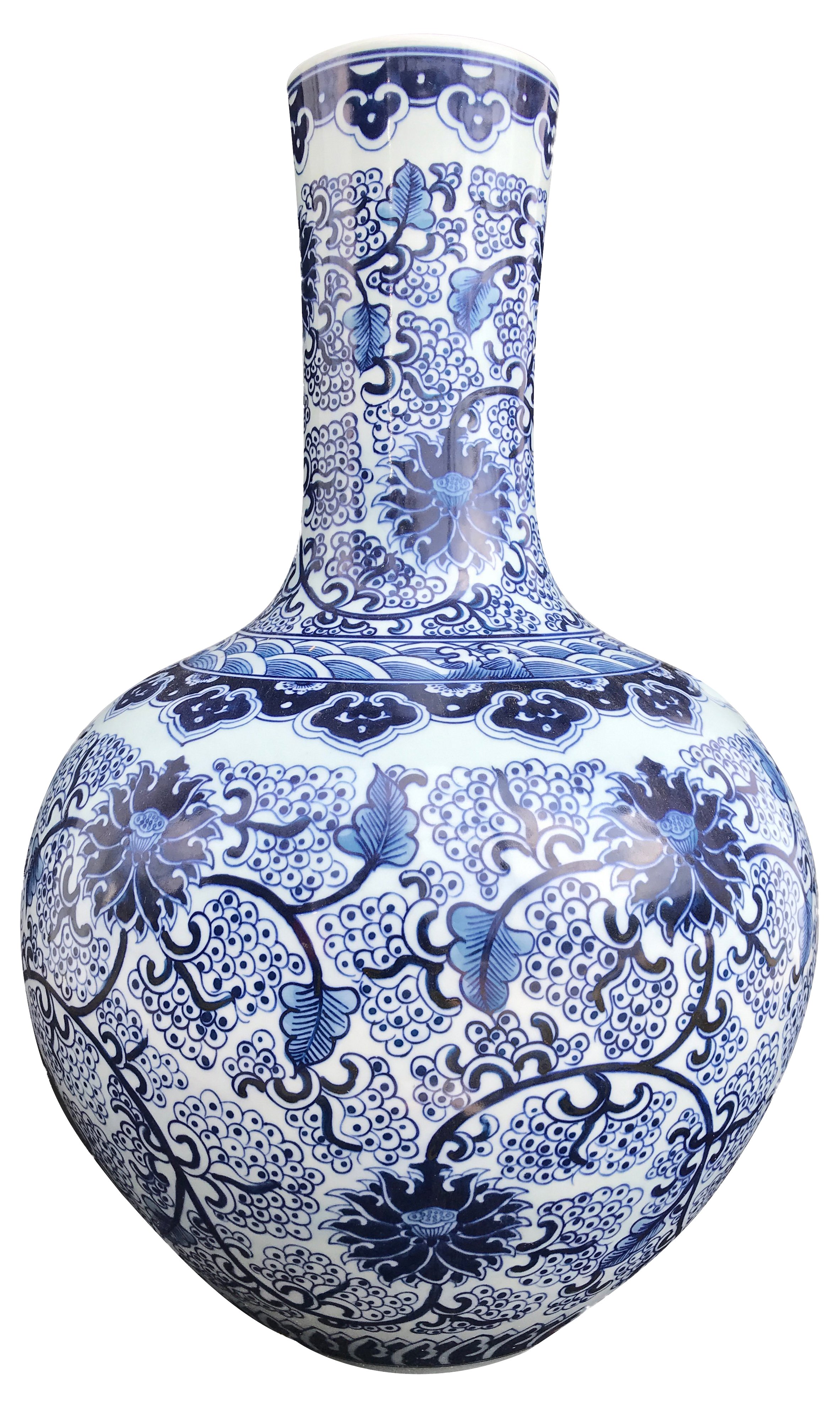 Chinese Onion-Shape Vase~P77552736
