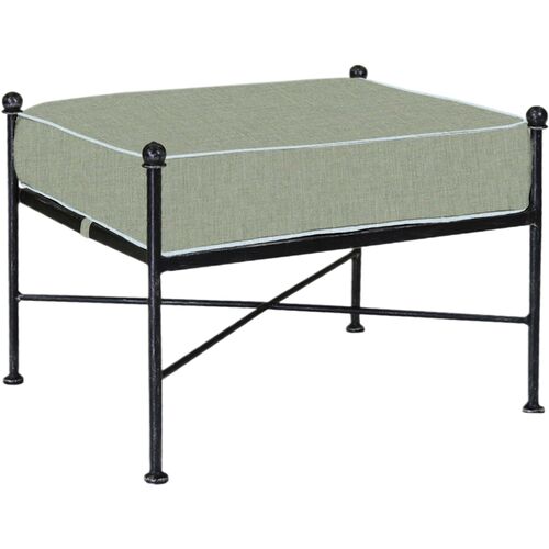 Isla Outdoor Iron Ottoman Isla Outdoor Iron Ottoman