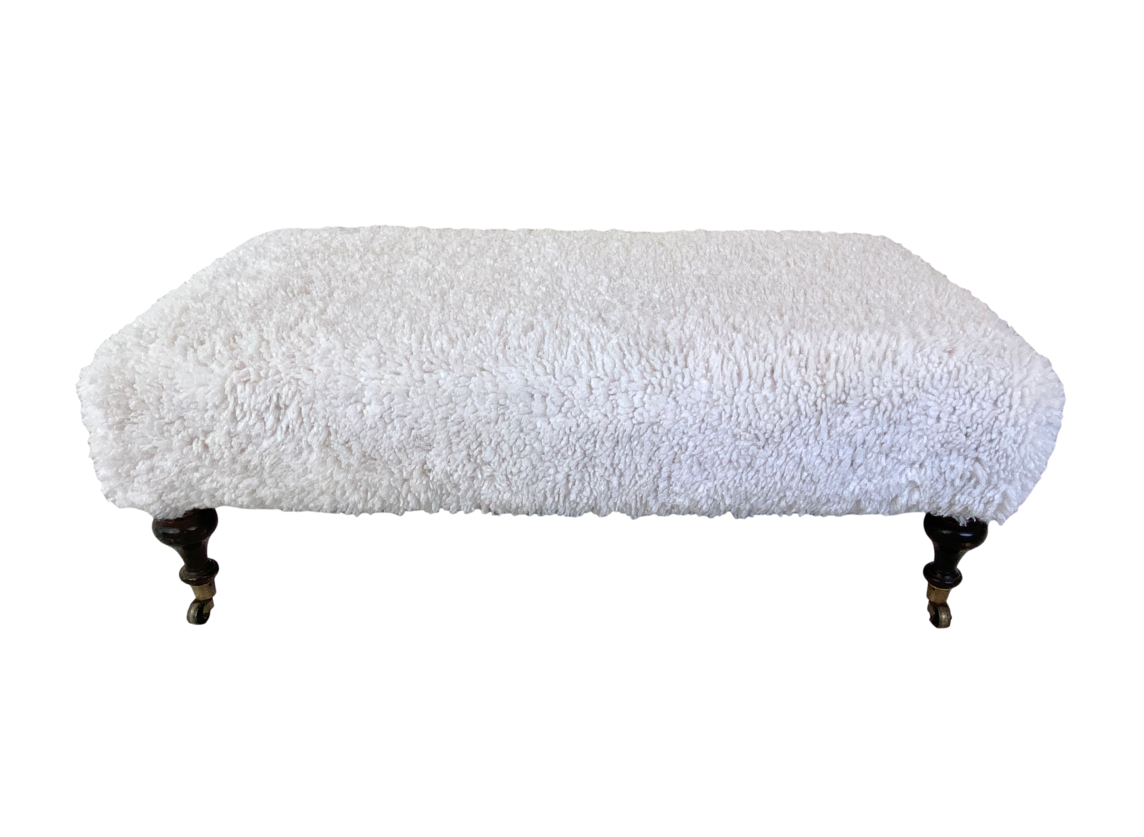 Large Ottoman W/ New Boucle Upholstery~P77746655