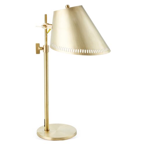 Party Hat Table Lamp, Polished Brass~P76536691