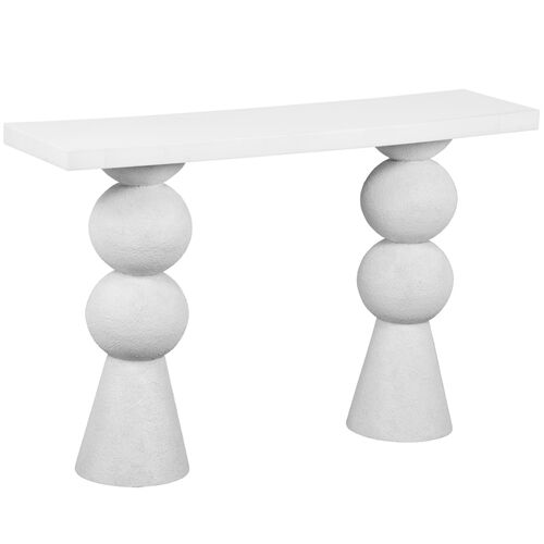 Maddox Console Table, White