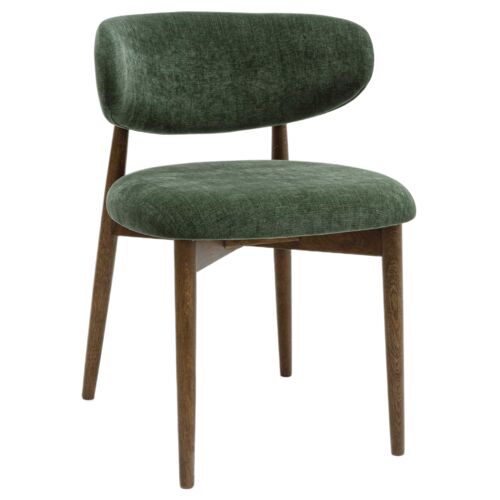 Zamira Chenille Velvet Dining Side Chair Zamira Chenille Velvet Dining Side Chair